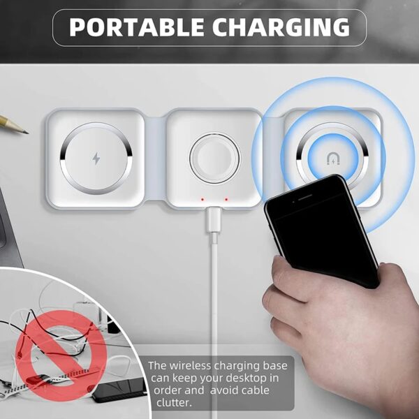 3-IN-1 WIRELESS CHARGING PAD - SANDSTORM