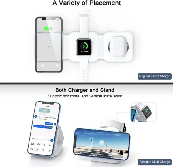 3-IN-1 WIRELESS CHARGING PAD - SANDSTORM