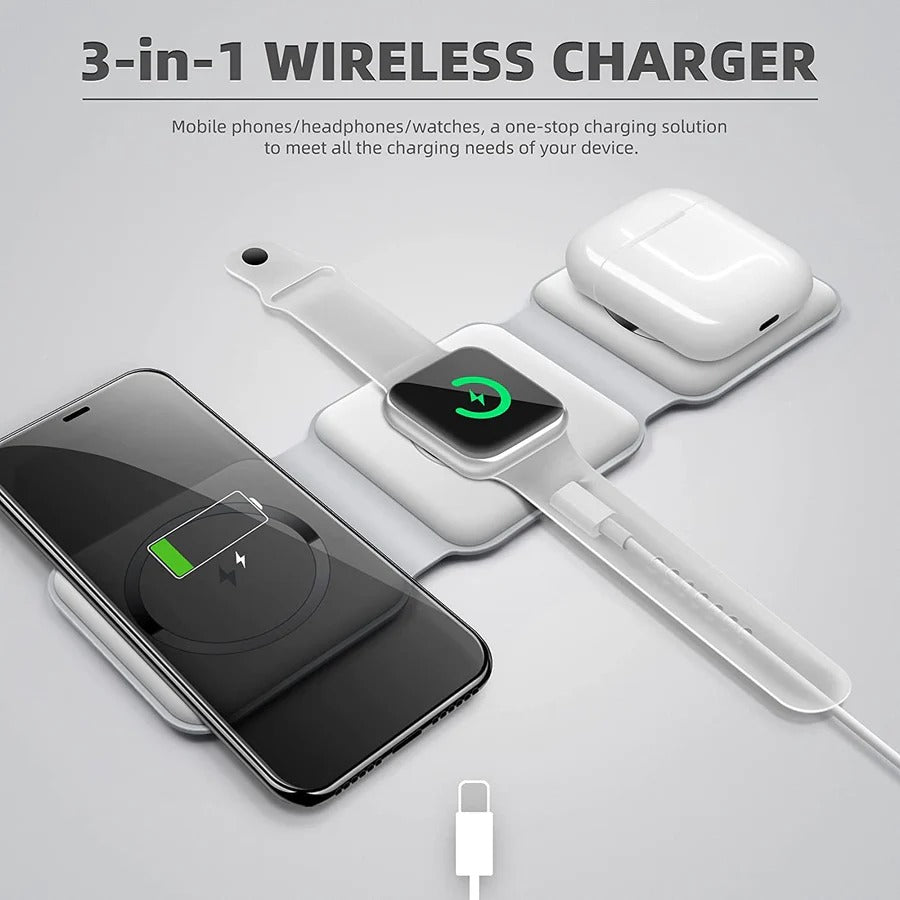 3-IN-1 WIRELESS CHARGING PAD - SANDSTORM